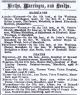 Death notice for Elizabeth, Mansfield & North Notts Advertiser, 15 Sep 1893